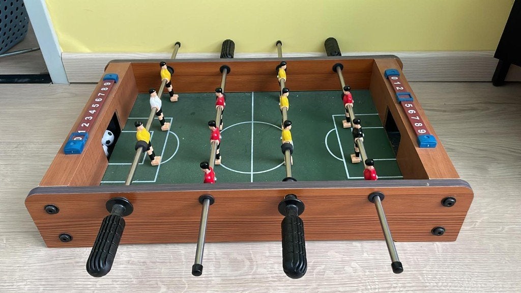 Tafelvoetbalspel - Compact en Draagbaar, Ophalen
