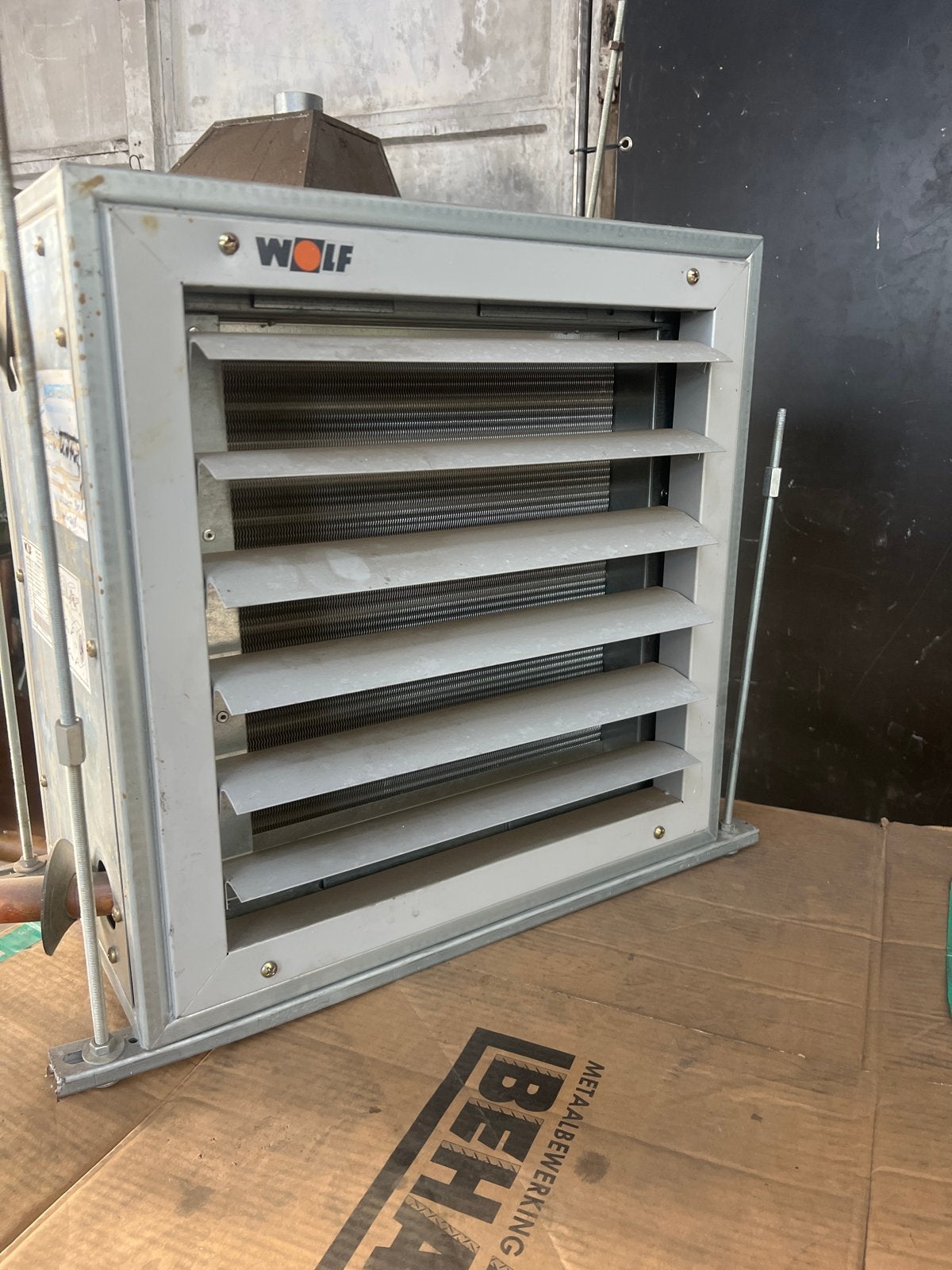 Wolf Luchtverhitter / Unit Heater LH 25-2 Cu Al, Ophalen, 30 tot 80 cm, Gebruikt, Overige typen