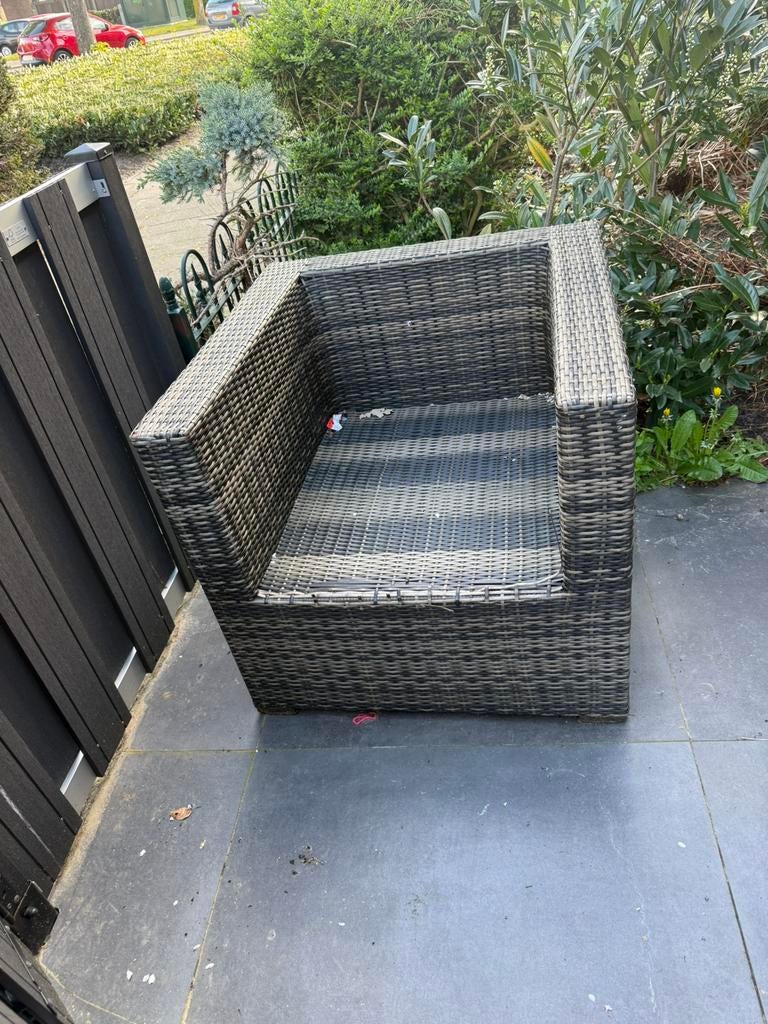 Tuinbankjes 3 stuks gratis, Tuin en Terras, Tuinbanken, Ophalen, Gebruikt, Kunststof