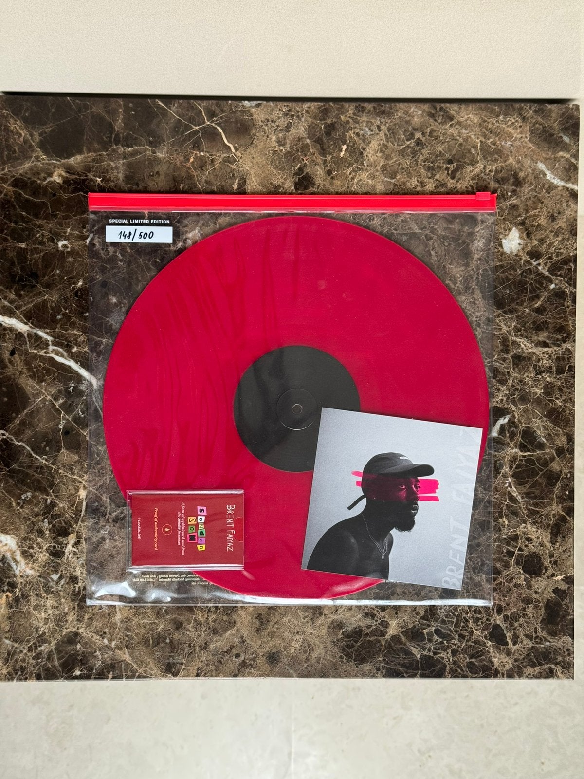 Brent Faiyaz - Sonder Son Red Vinyl LP Limited, LP, Speciale editie, Ophalen of Verzenden, 12 inch