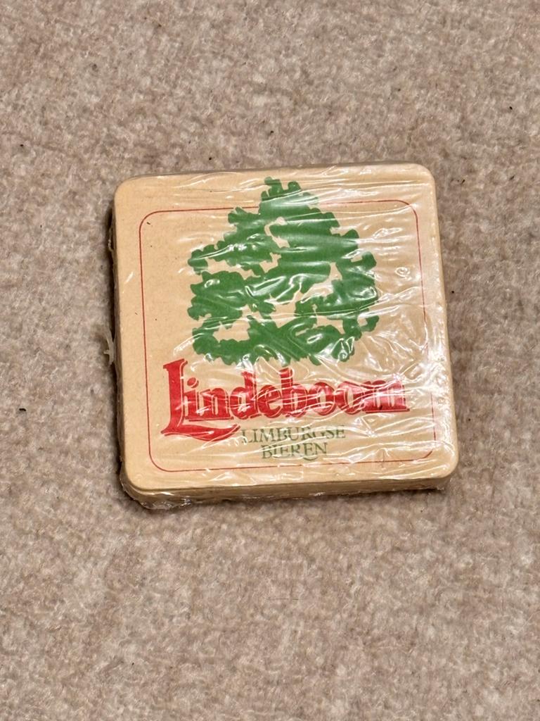 8 nieuwe Lindeboom bierviltjes, Ophalen of Verzenden, Nieuw, Viltje(s), Overige merken