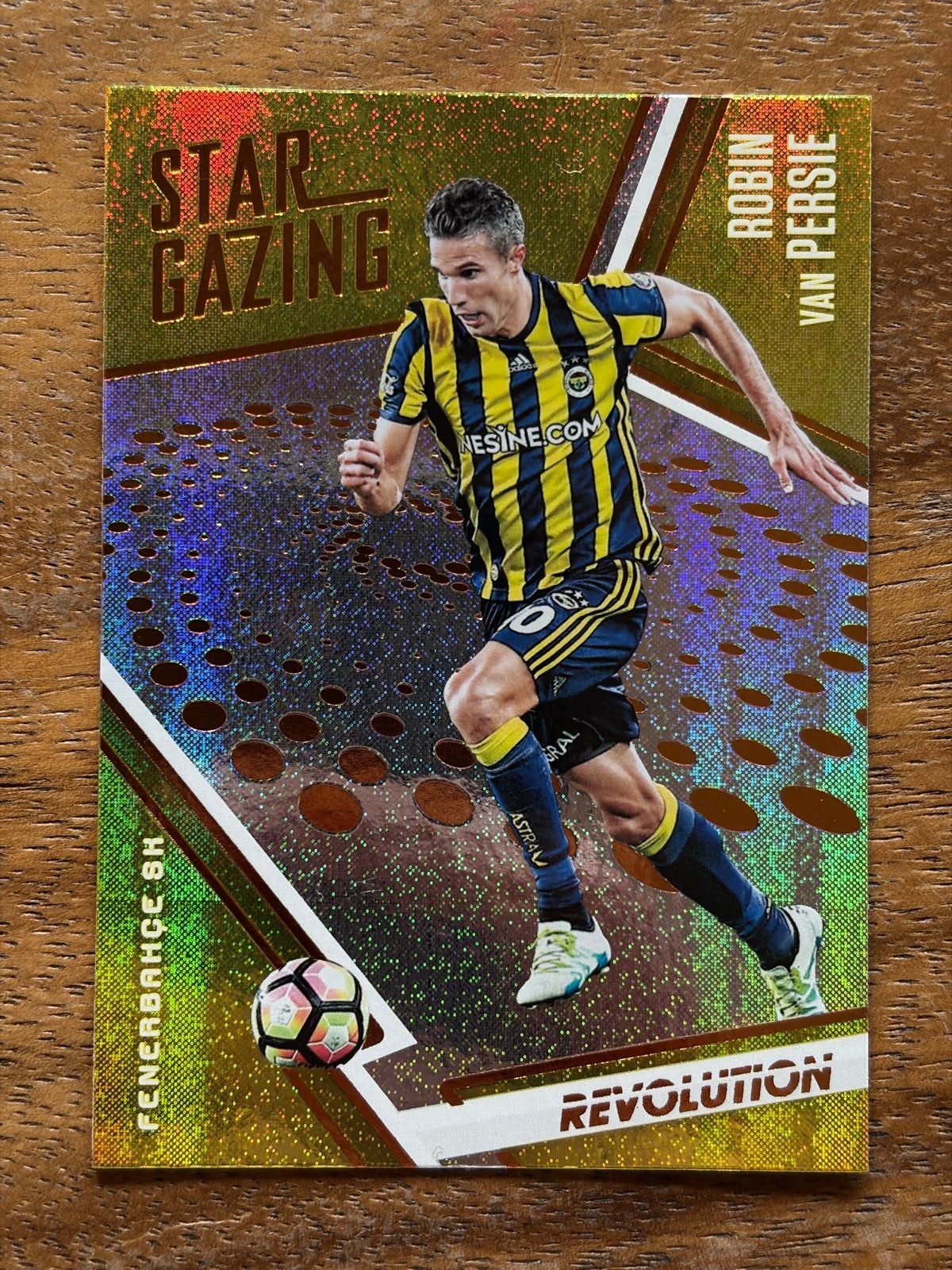 Robin van Persie Star Gazing Panini Revolution Voetbalkaart, Verzamelen, Ophalen of Verzenden, Zo goed als nieuw, Buitenlandse clubs