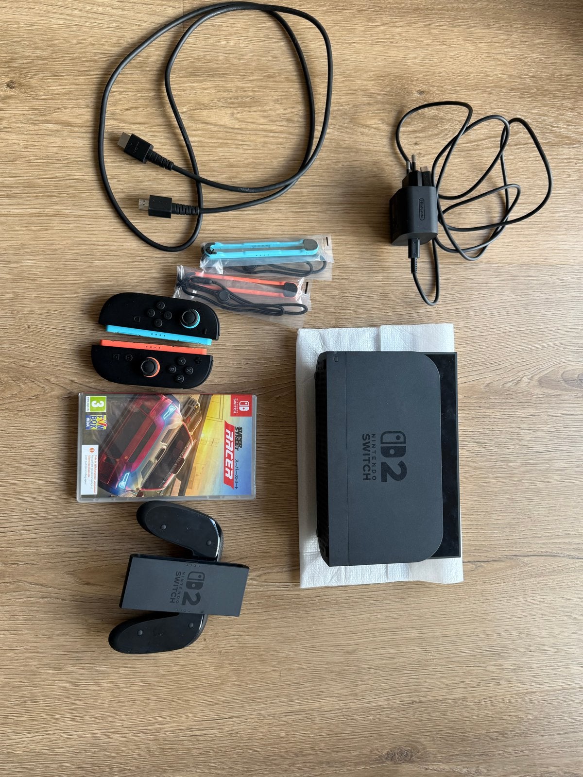 Foto 2 van Nintendo Switch 2 met spel en opladers