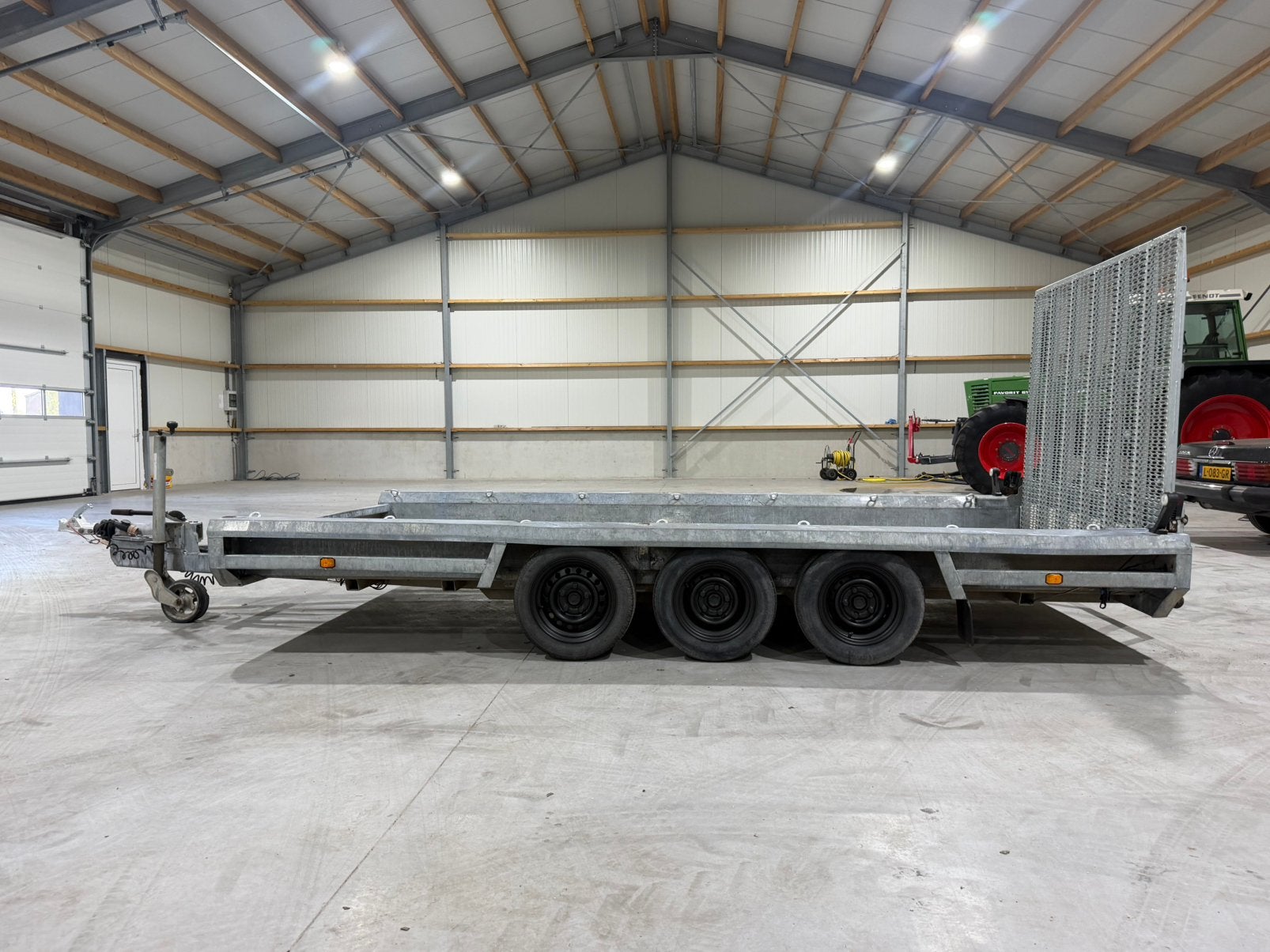 Hulco terrax-3 machinetransporter 3500 kg, Ophalen of Verzenden