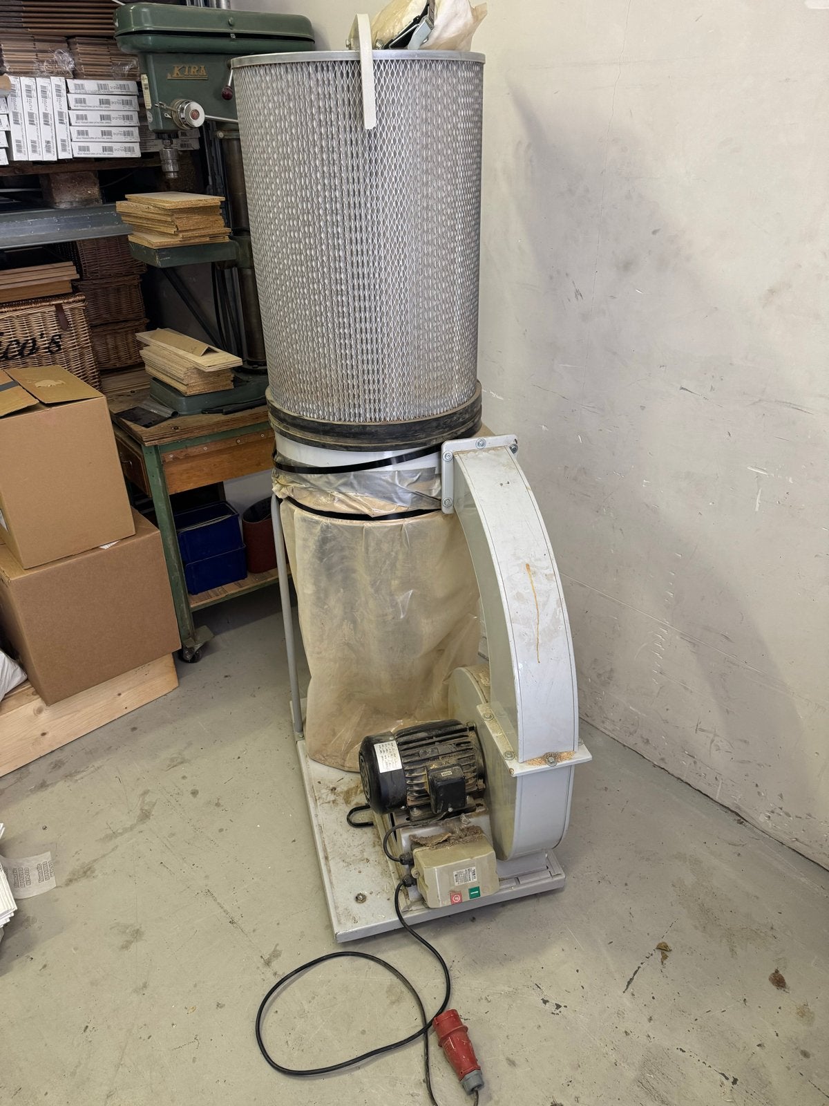Contimac Professionele houtbewerkings stofafzuiging 3-400V, Ophalen