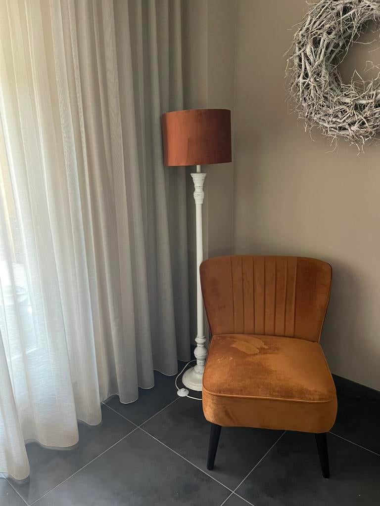 Fauteuil, Ophalen, Bruin, Zo goed als nieuw, Eén