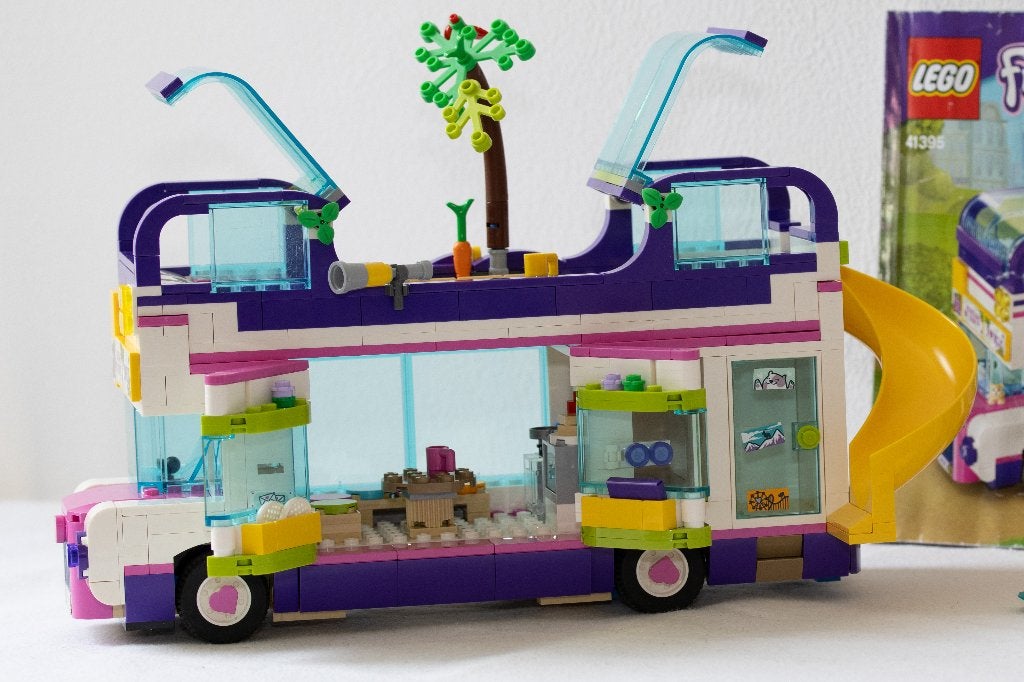 LEGO Friends 41395 Vriendschapsbus, Lego, Ophalen of Verzenden, Zo goed als nieuw, Complete set