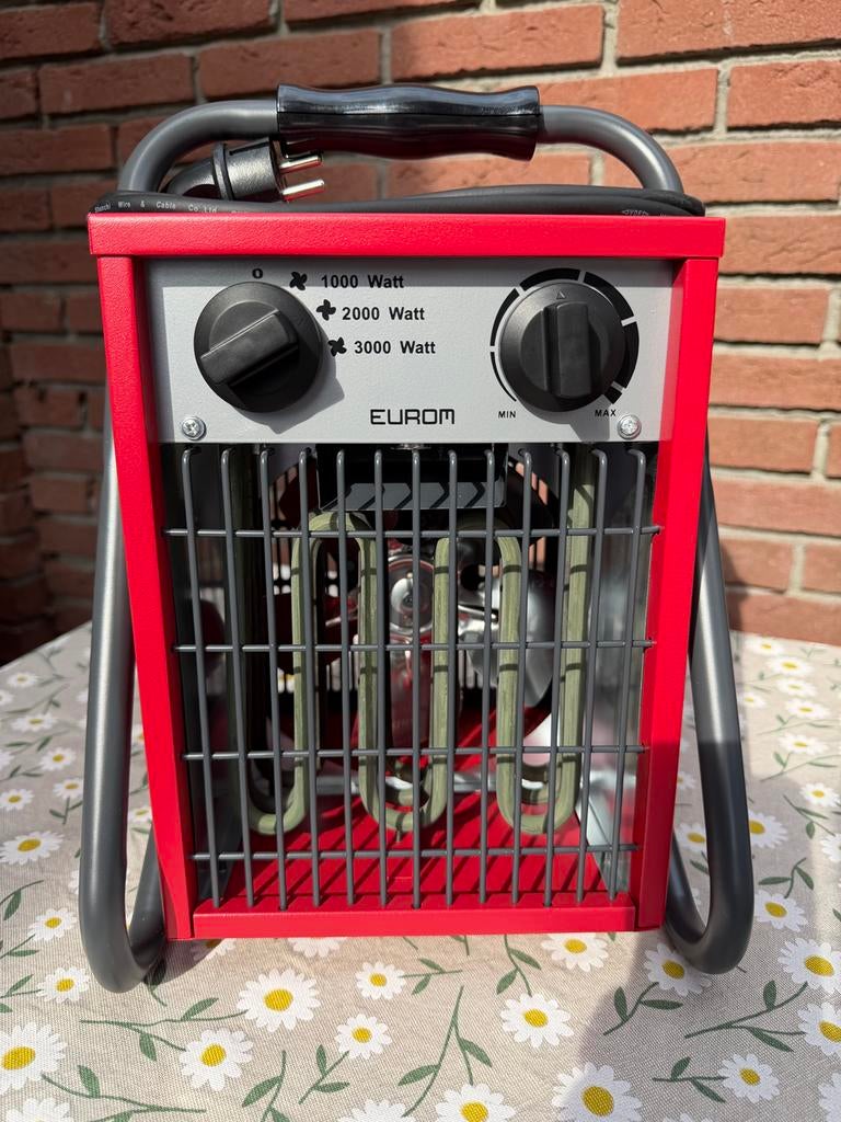 Eurom kachel - nieuw!, Ophalen, 30 tot 80 cm, Minder dan 60 cm, 800 watt of meer