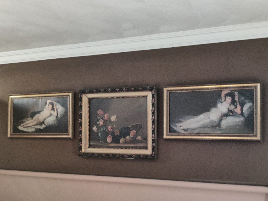 Set Goya reproducties–La Maja Vestida & La Maja Desnuda, Ophalen