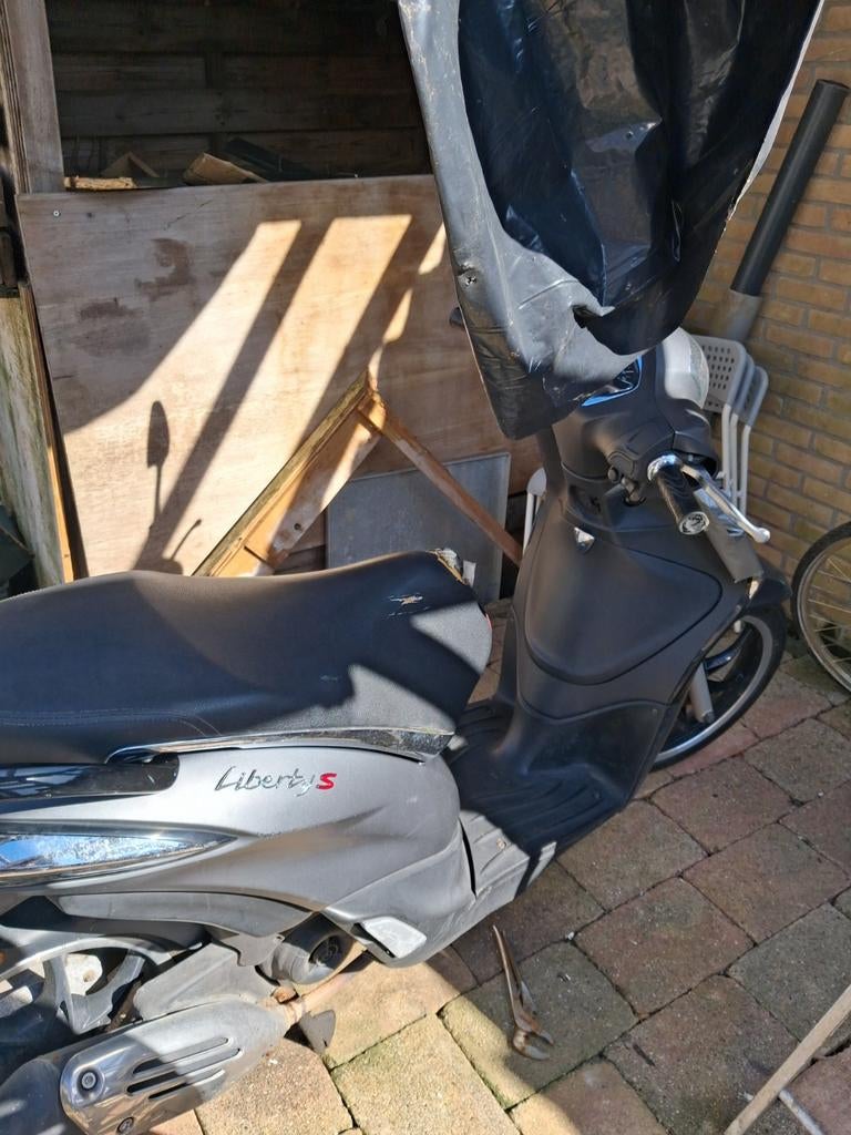 Piaggio Liberty S Scooter - Goede staat, Fietsen en Brommers, Scooters | Piaggio, Gebruikt, Overige modellen, Maximaal 45 km/u