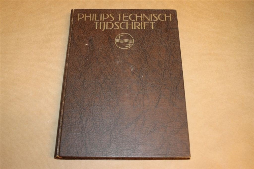Philips Technisch Tijdschrift - 2e jaargang 1937 !!, Ophalen of Verzenden, Zo goed als nieuw, Bouwkunde