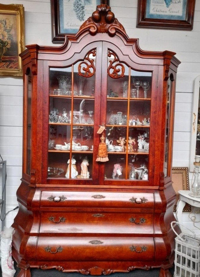 Noten laden vitrine kast, Ophalen, 50 tot 100 cm, Zo goed als nieuw, 3 of 4 laden