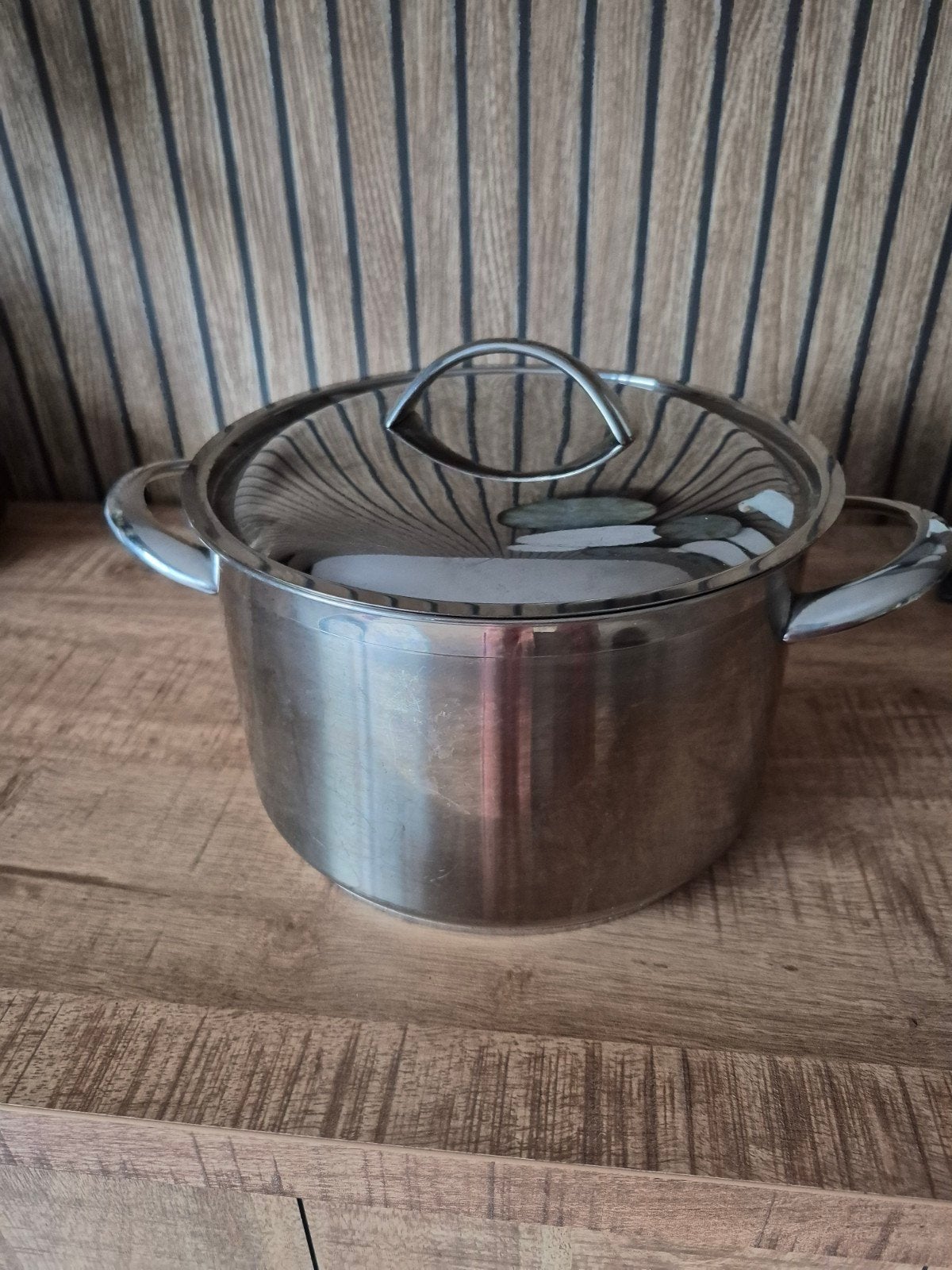 Soeppan 24cm B.K Vast3 prijs€15euro, Verzenden, Rvs