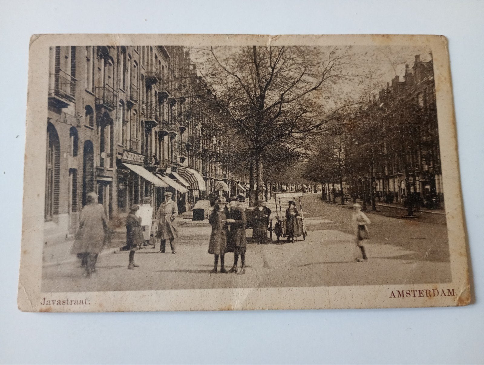 Amsterdam Oost Javastraat 1923, Ophalen of Verzenden, 1920 tot 1940, Gelopen, Noord-Holland