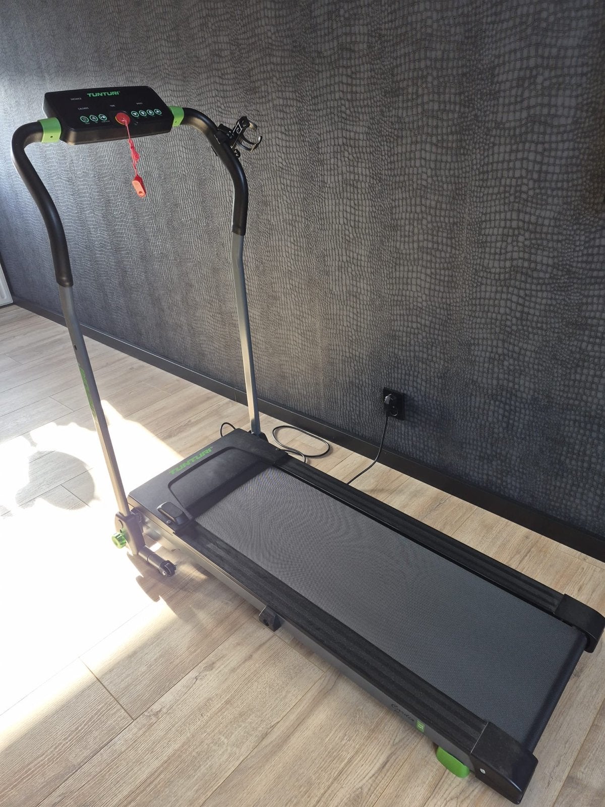 Tunturi Cardiofit T5 hardloopband, Ophalen, Aluminium, Zo goed als nieuw, Loopband