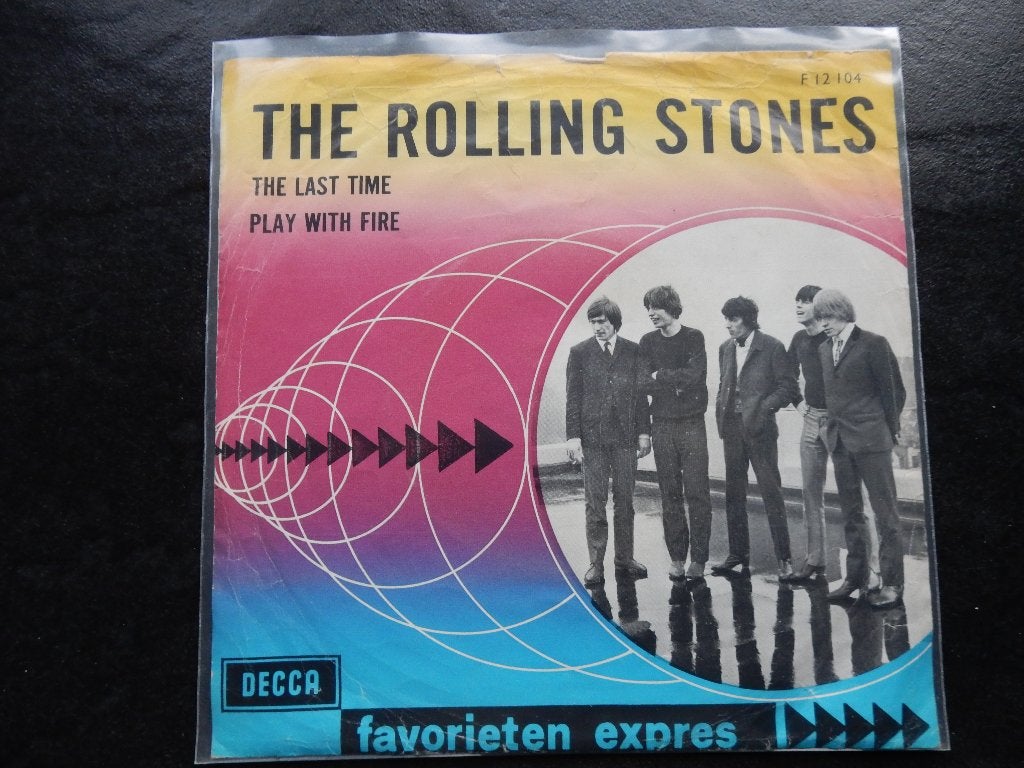 Rolling Stones - The last time, Ophalen of Verzenden, Zo goed als nieuw, Pop