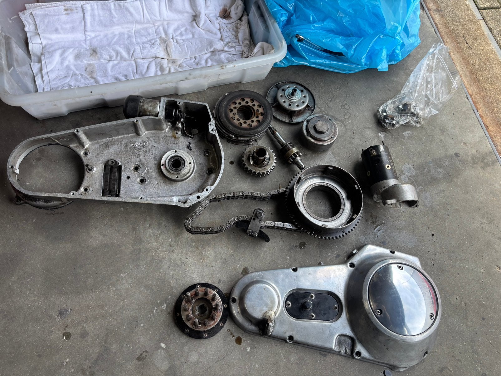 Shovelhead complete primaire, Ophalen of Verzenden