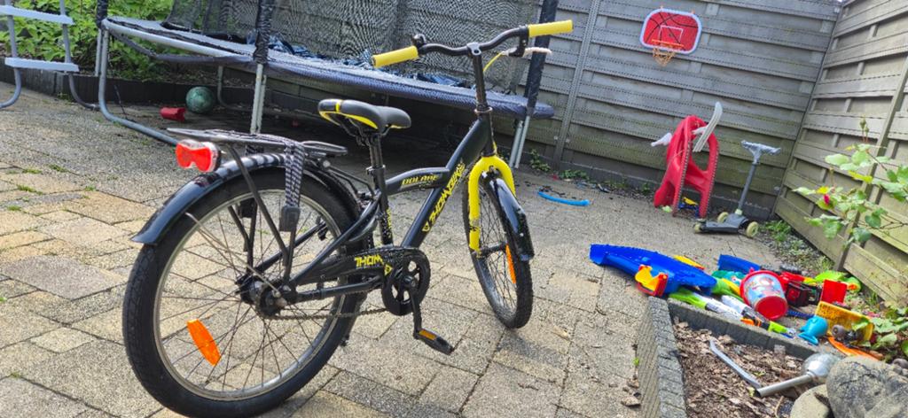 ThomBike kinderfiets 21 inch met gebruikerssporen, Ophalen of Verzenden, Gebruikt, 20 inch of meer, ThomBike