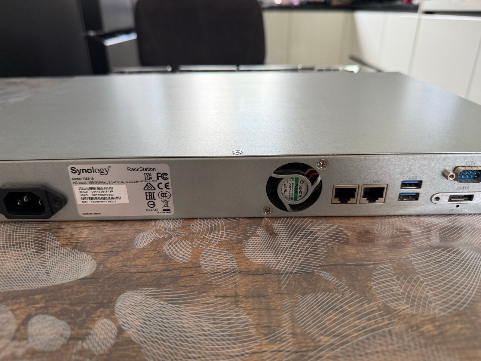 Synology RS816 RackStation, Computers en Software, NAS, Zo goed als nieuw, Ophalen