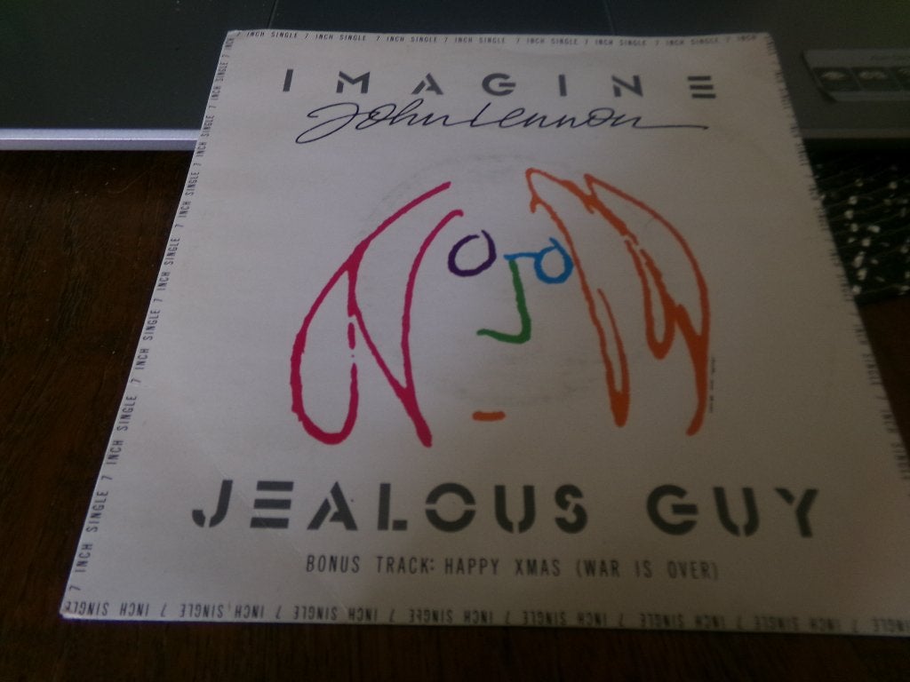 John Lennon ‎– Imagine / Jealous Guy - 1988 - UK, Ophalen of Verzenden, Gebruikt, Pop