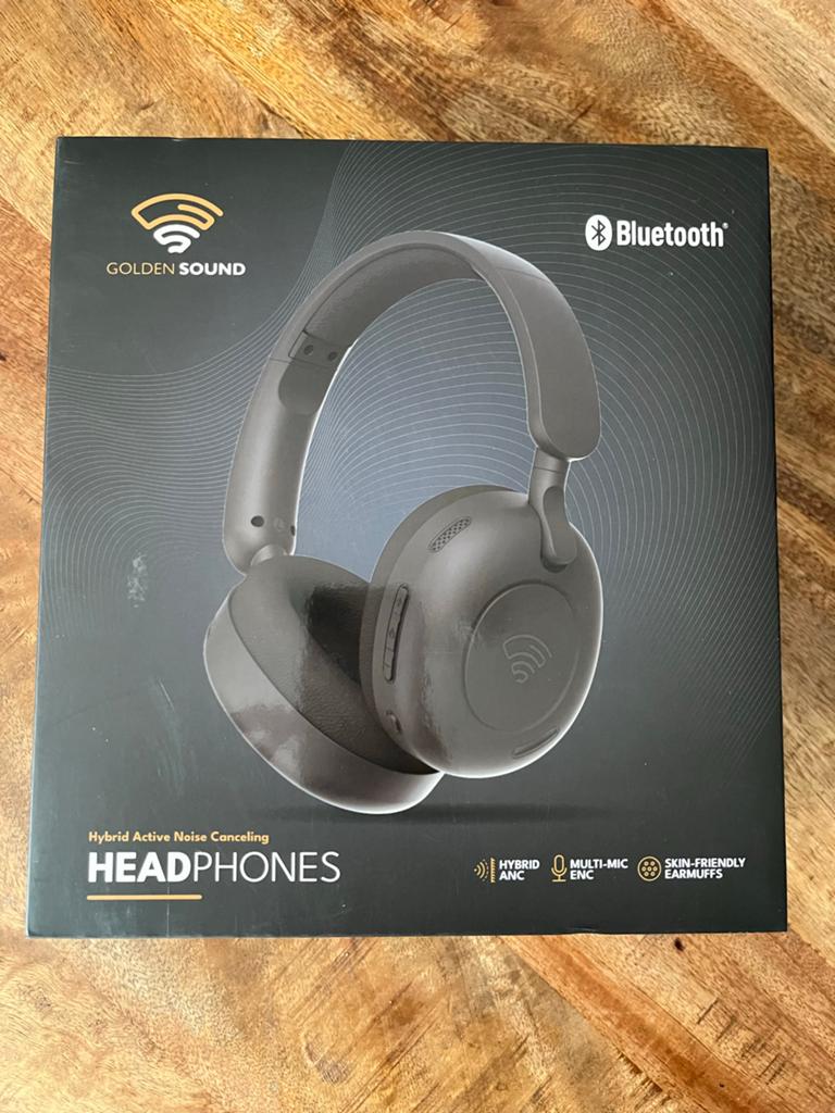 Golden Sound Hybrid ANC Bluetooth Koptelefoon - Nieuw, Ophalen of Verzenden, Nieuw, Overige merken, Draadloos
