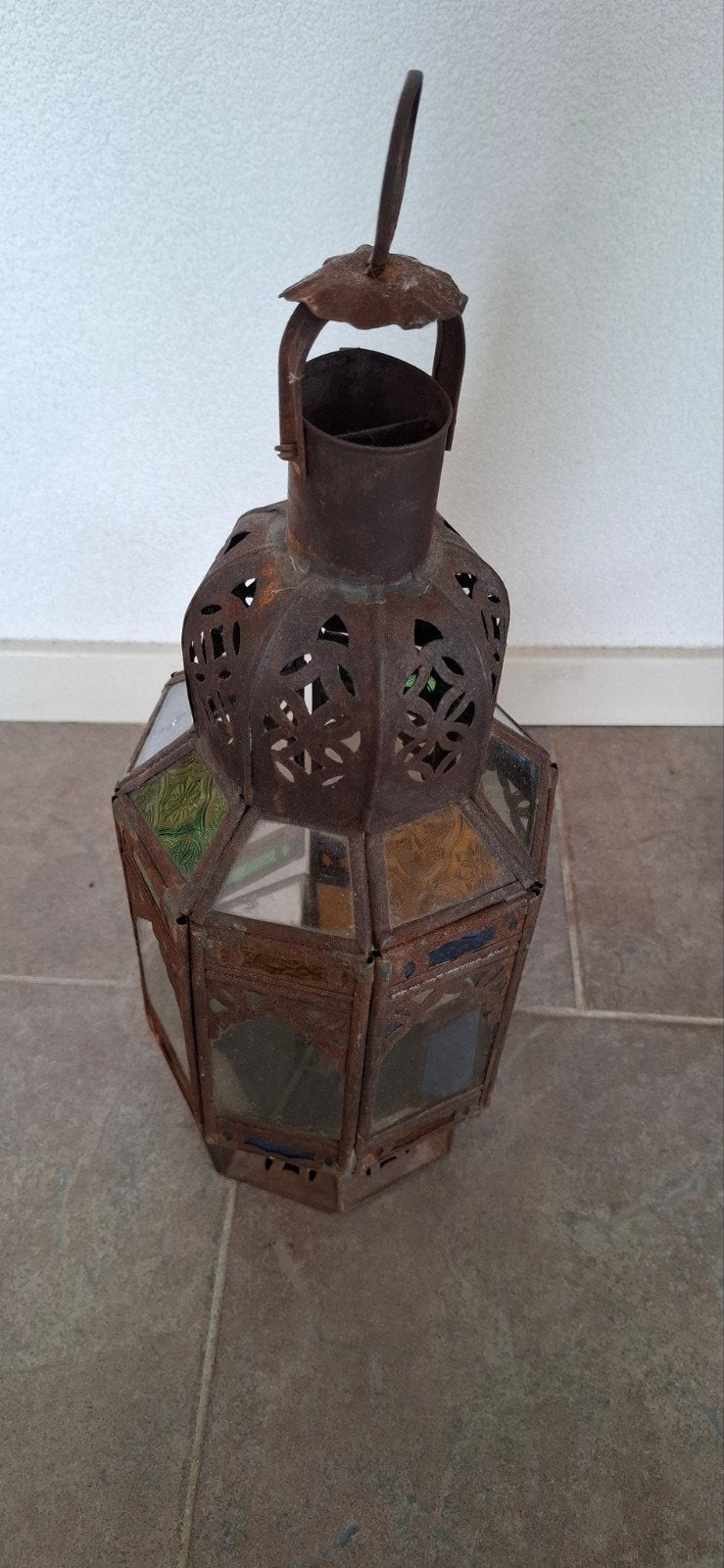 Oude Oosterse lantaarn, Ophalen of Verzenden