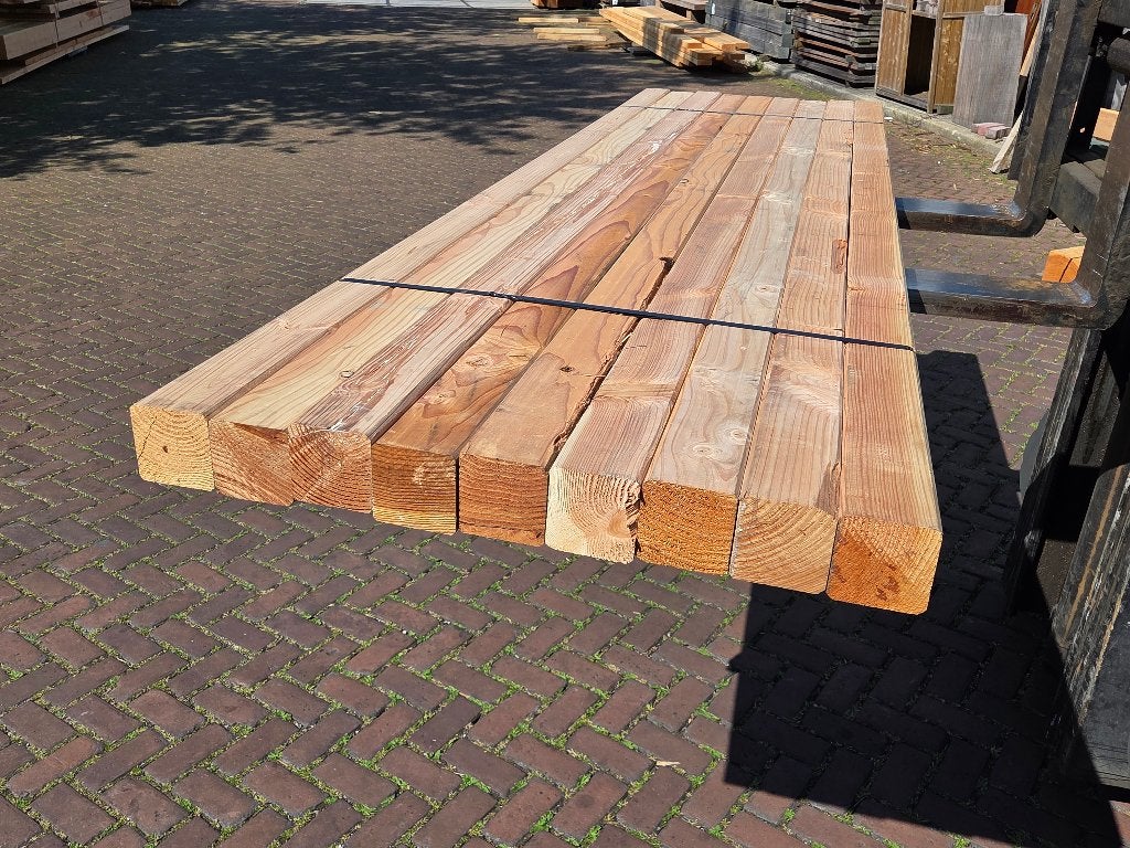 9 Douglas palen / balken - geschaafd - nr: TB30, Ophalen, Nieuw, 250 cm of meer, Overige typen