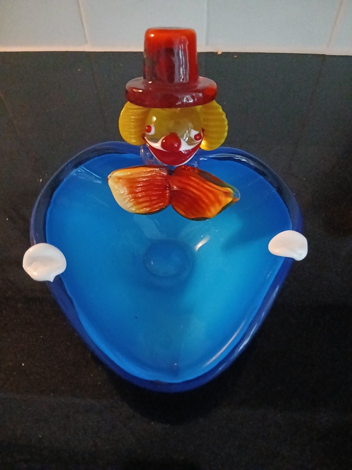 Murano Glazen Clown schaal / asbak, Ophalen of Verzenden