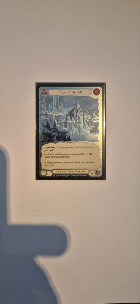 Pulse of Isenloft (Cold Foil) - Tales of Aria - First Ed., Ophalen of Verzenden, Zo goed als nieuw, Losse kaart, Foil