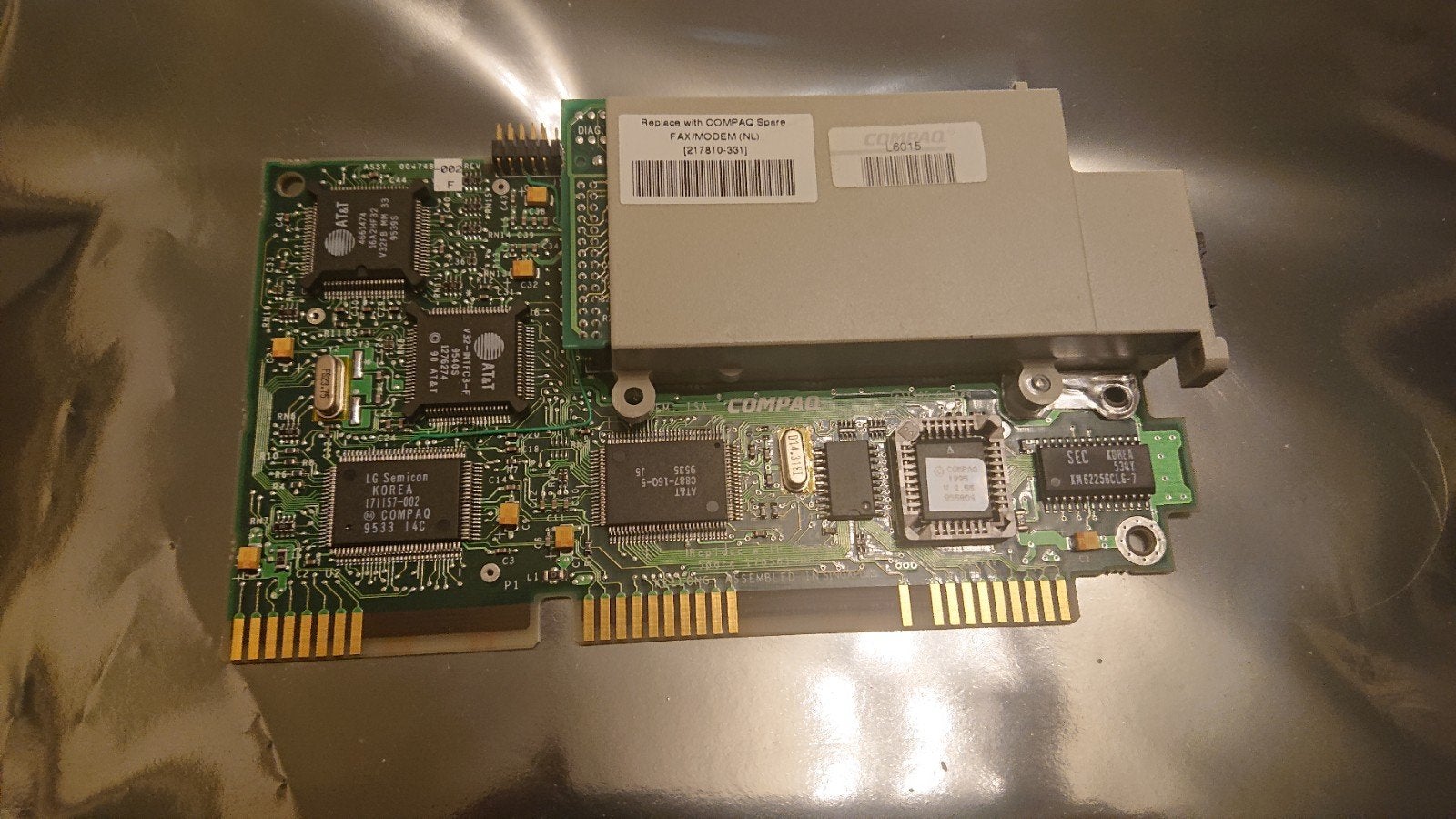 Compaq Presario 16 bit isa modem, Computers en Software, Ophalen of Verzenden, Compaq
