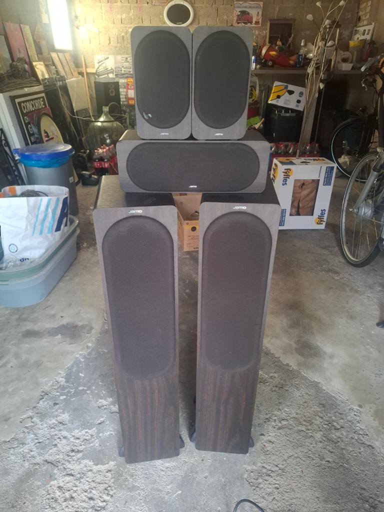 Jamo surround speakers, Ophalen, 60 tot 120 watt, Front, Rear of Stereo speakers, Jamo