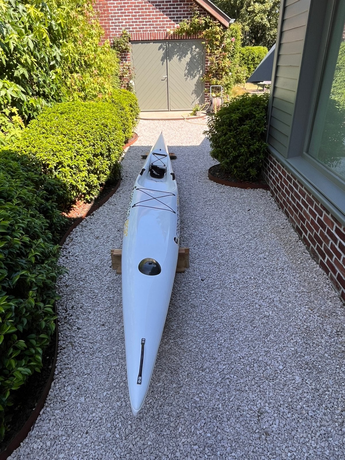 Surfski Carbonology Sport Boost X, Watersport en Boten, Kano's, Zo goed als nieuw, Overige typen, Eén persoon, Ophalen