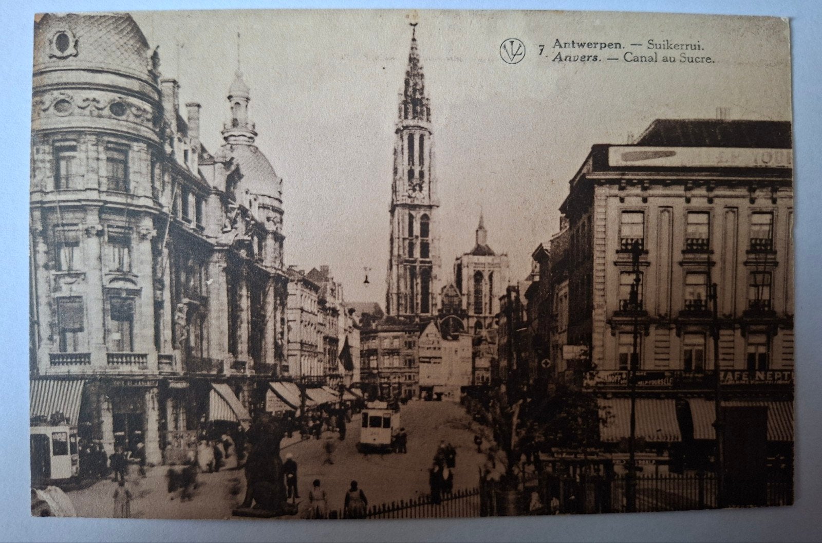 Ansichtkaart Antwerpen suikerrui, Ophalen of Verzenden, Voor 1940, Zo goed als nieuw, Overige onderwerpen
