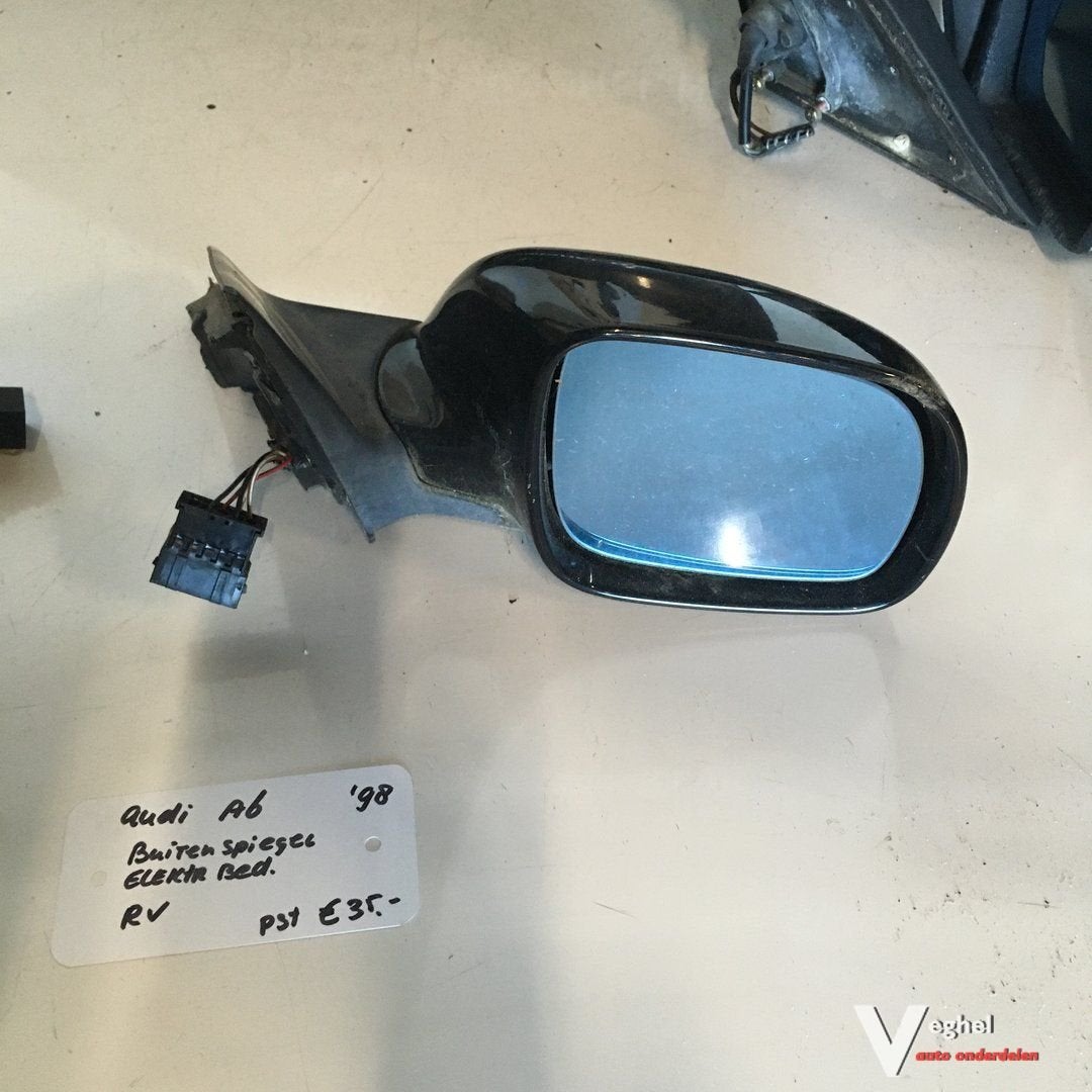 Audi A6 1998    Buitenspiegel elektr Rechts, Auto-onderdelen, Gebruikt, -, -, Ophalen of Verzenden