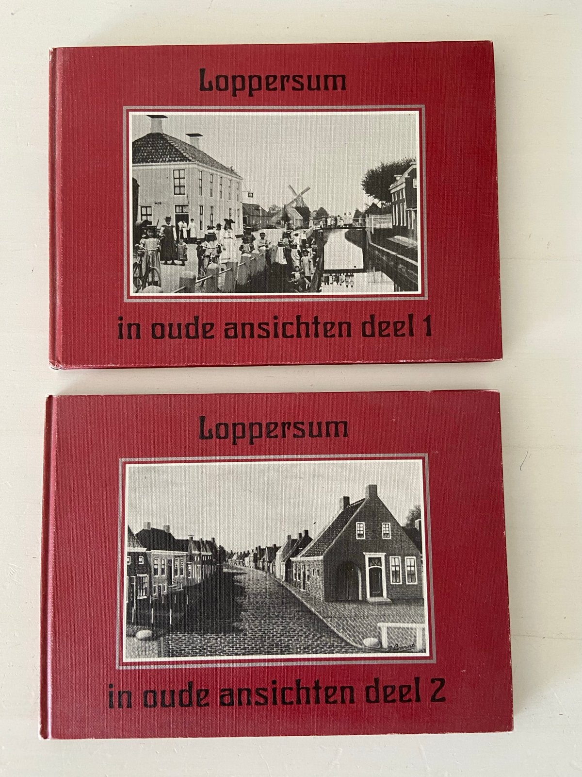 Loppersum in oude ansichten deel 1 & 2, Boeken, Ophalen of Verzenden, 20e eeuw of later, Zo goed als nieuw