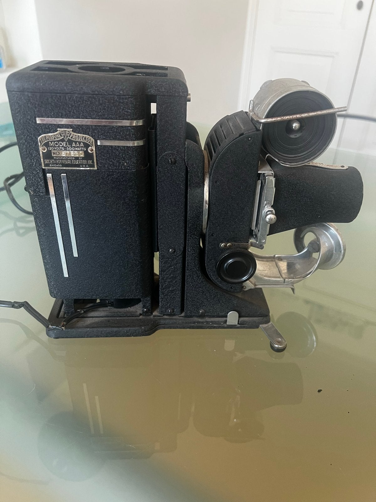 Vintage SVE Projector Model AAA - Antieke Filmprojector, Ophalen of Verzenden, Gebruikt