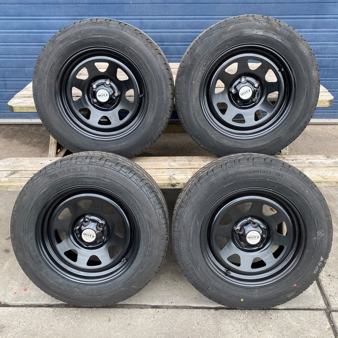 Renault Trafic Vivaro Primastar Zomerset Dotz Dakar 5x114.3, -, -, Banden en Velgen, 17 inch