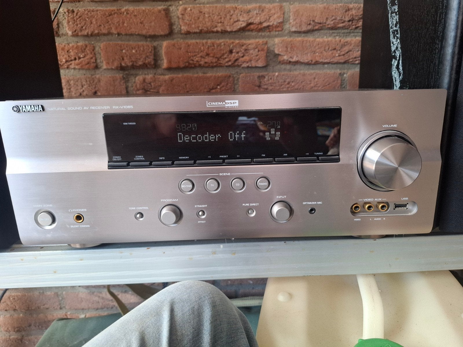 Yamaha RX-V1065, Ophalen, Zo goed als nieuw, Yamaha