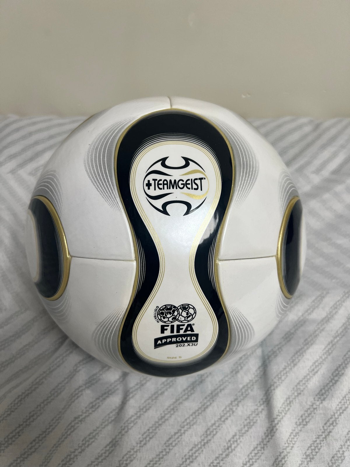 Originele Adidas Teamgeist FIFA WK 2006 Voetbal, Sport en Fitness, Voetbal, Ophalen of Verzenden, Nieuw, Bal