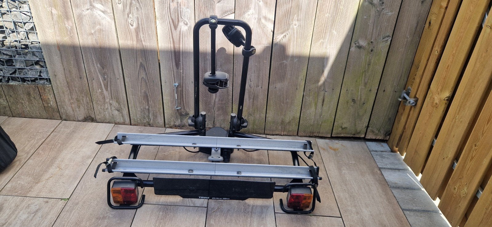 Thule fietsendrager 2 fietsen, Auto diversen, Fietsendragers, Ophalen, 2 fietsen, Gebruikt, Trekhaakdrager
