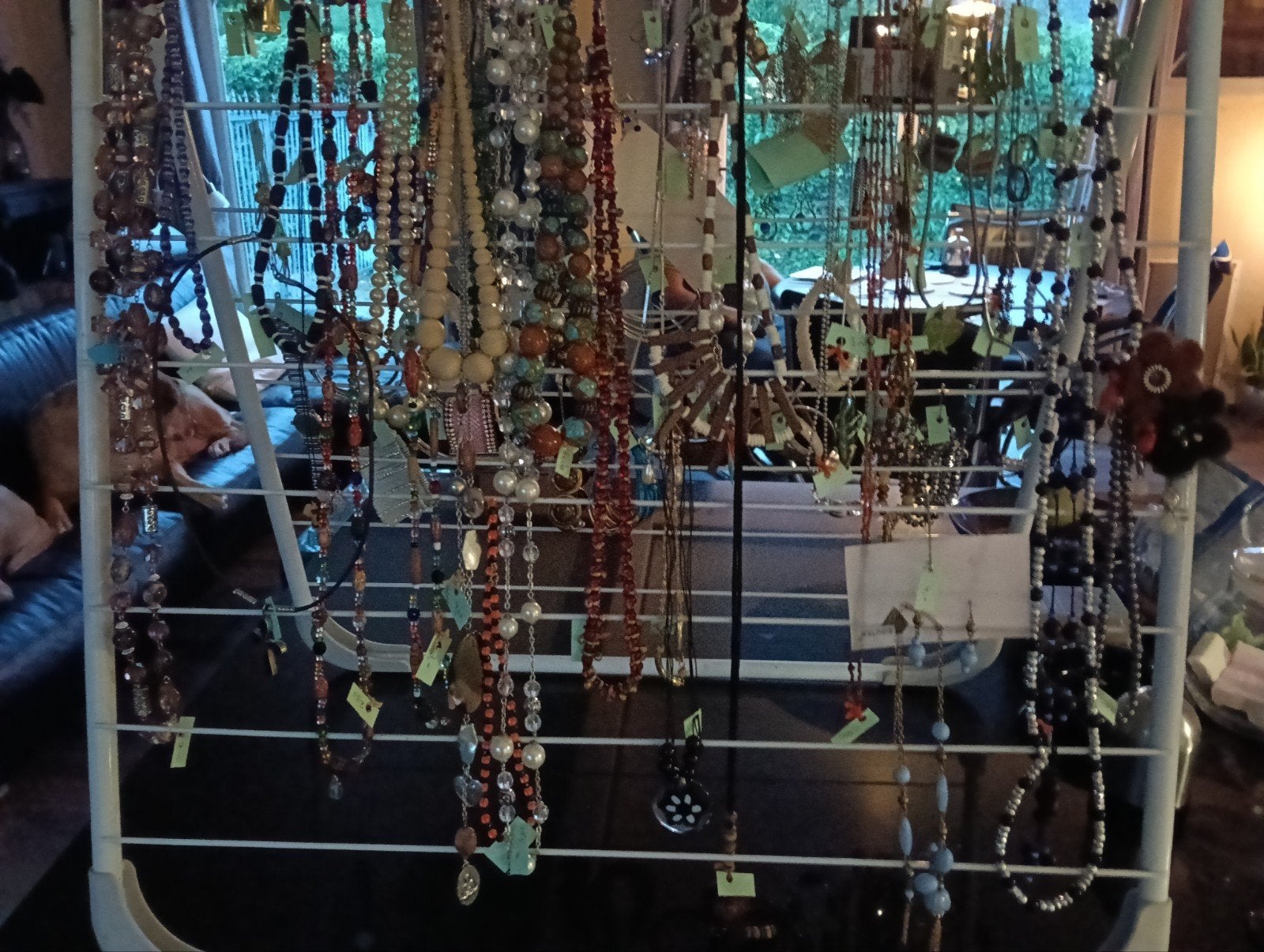 Diverse collectie sieraden: kettingen, armbanden en meer, Ophalen of Verzenden, Gebruikt, Overige kleuren, Overige materialen