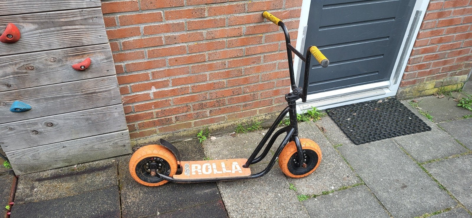 Rocker ROLLA Step - Oranje/Zwart, Gebruikt, Ophalen, Gebruikt, Gewone step, ROLLA