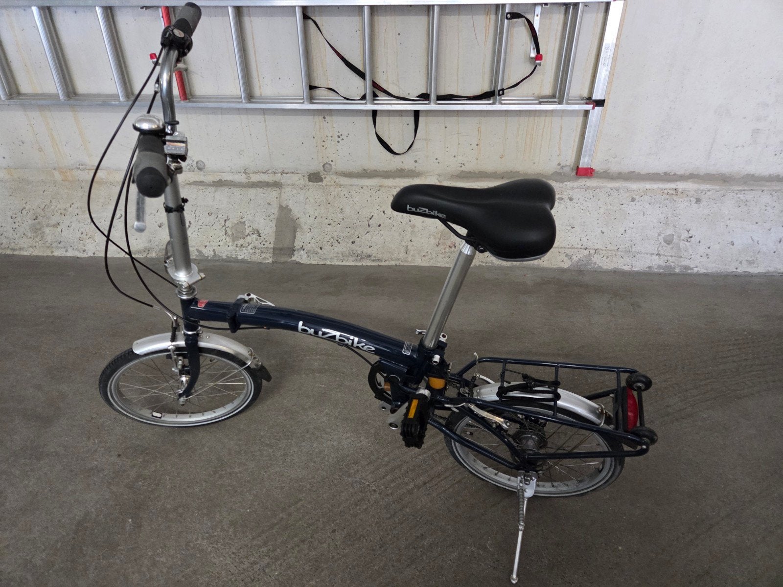 2 Buzbike vouwfietsen met 3 versnellingen, Fietsen en Brommers, 20 inch of meer, Gebruikt, Versnellingen, Totaal opvouwbaar