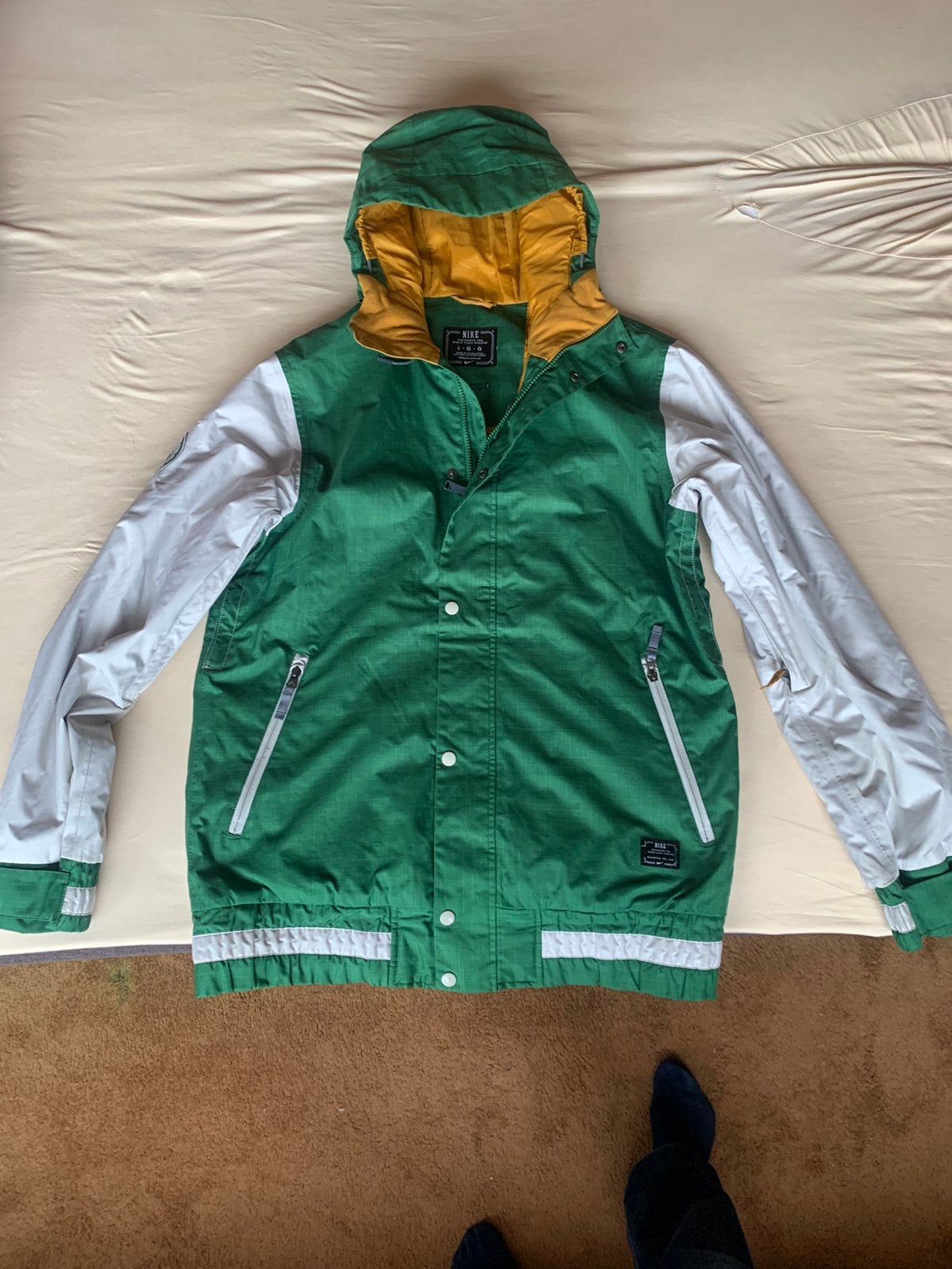 NIKE heren winter-/ski jas maat L, Kleding | Heren, Ophalen of Verzenden, Zo goed als nieuw, Jack