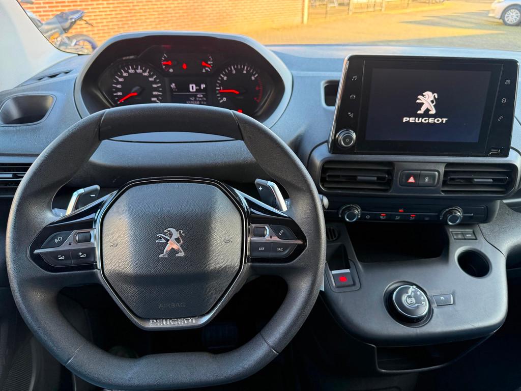 Peugeot Partner 1.5 BlueHDI Premium Long L2 navi cruise auto, Auto's, Gebruikt, Euro 6, 4 cilinders, Origineel Nederlands