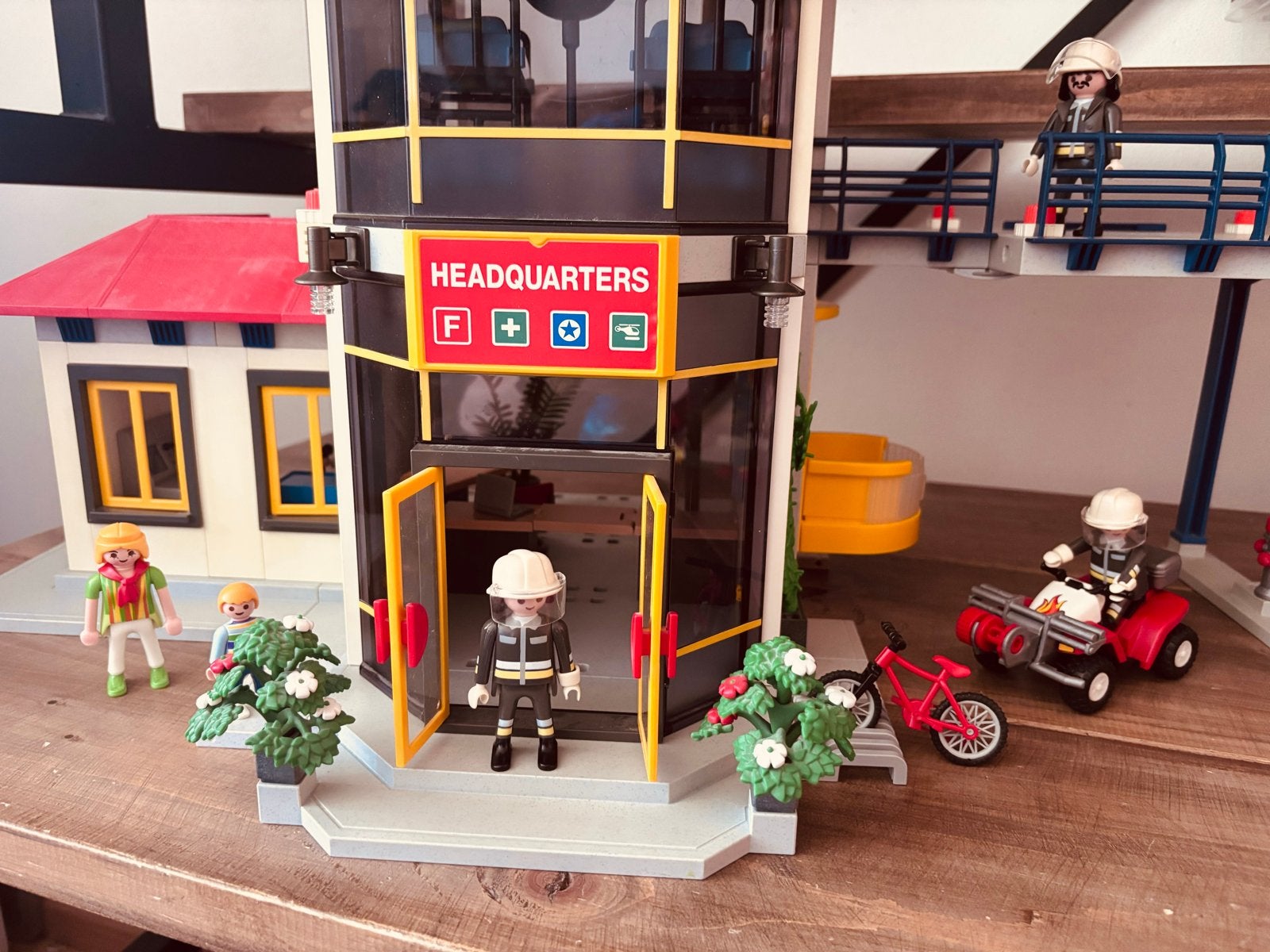 Playmobil 3175 Brandweerkazerne met veel extra's, Ophalen, Gebruikt, Complete set