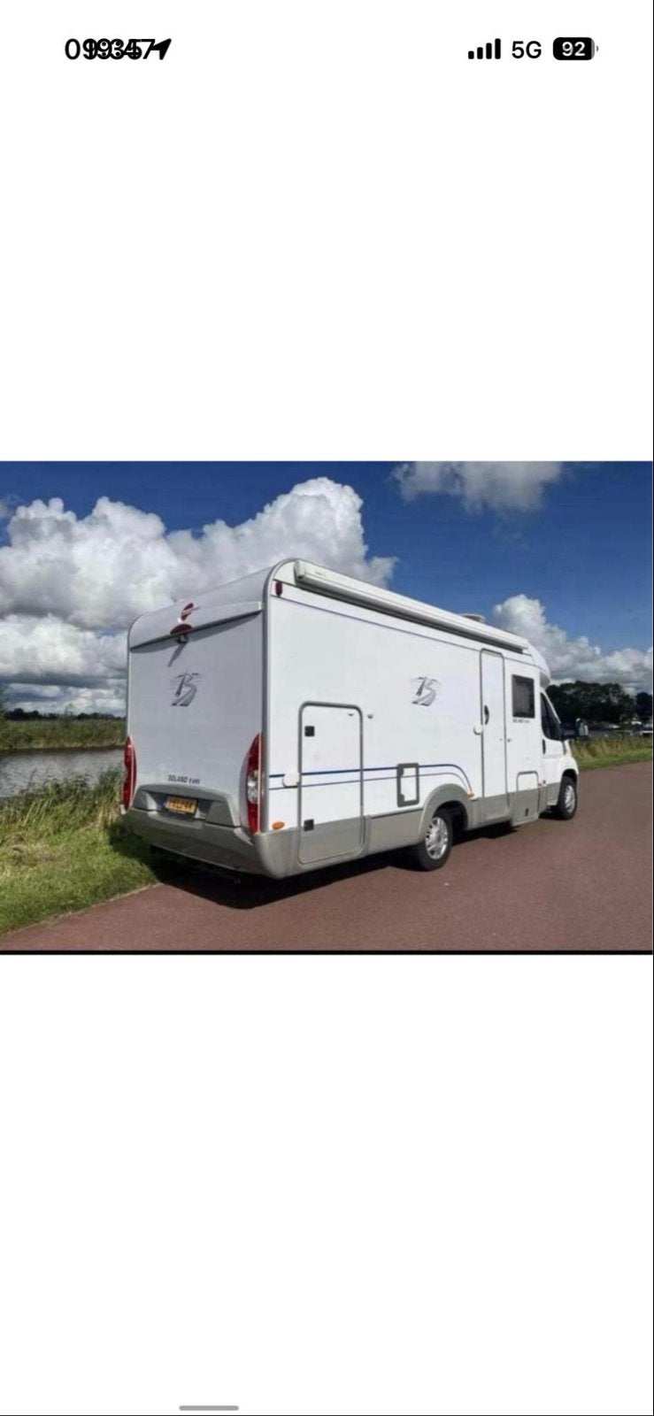 Ruime en complete Fiat Ducato Bürstner camper, Ringverwarming, Fiat, Fiat burstner, 6 tot 7 meter