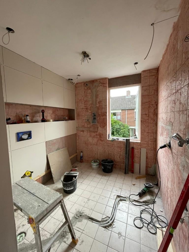 Complete badkamer & toilet renovatie, Garantie, Verbouw of Aanbouw