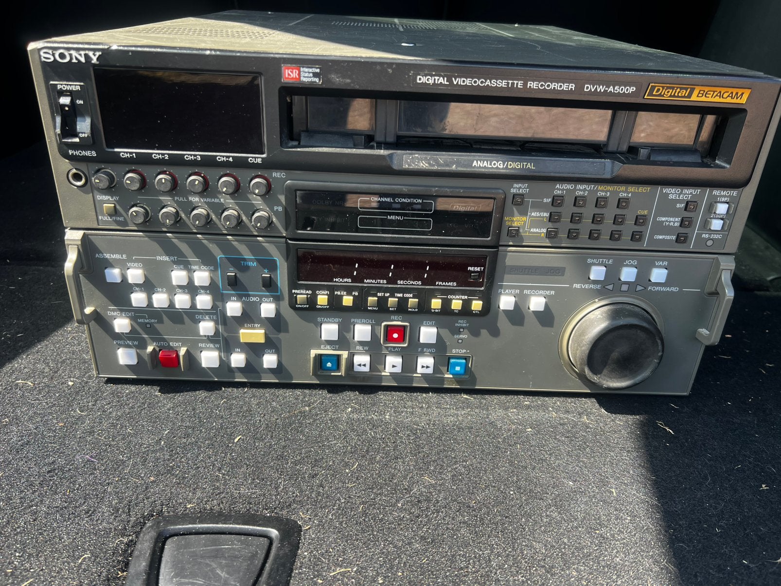 Sony DVW-A500P Digital Betacam Videocassette Recorder, Ophalen, Gebruikt, Overige typen