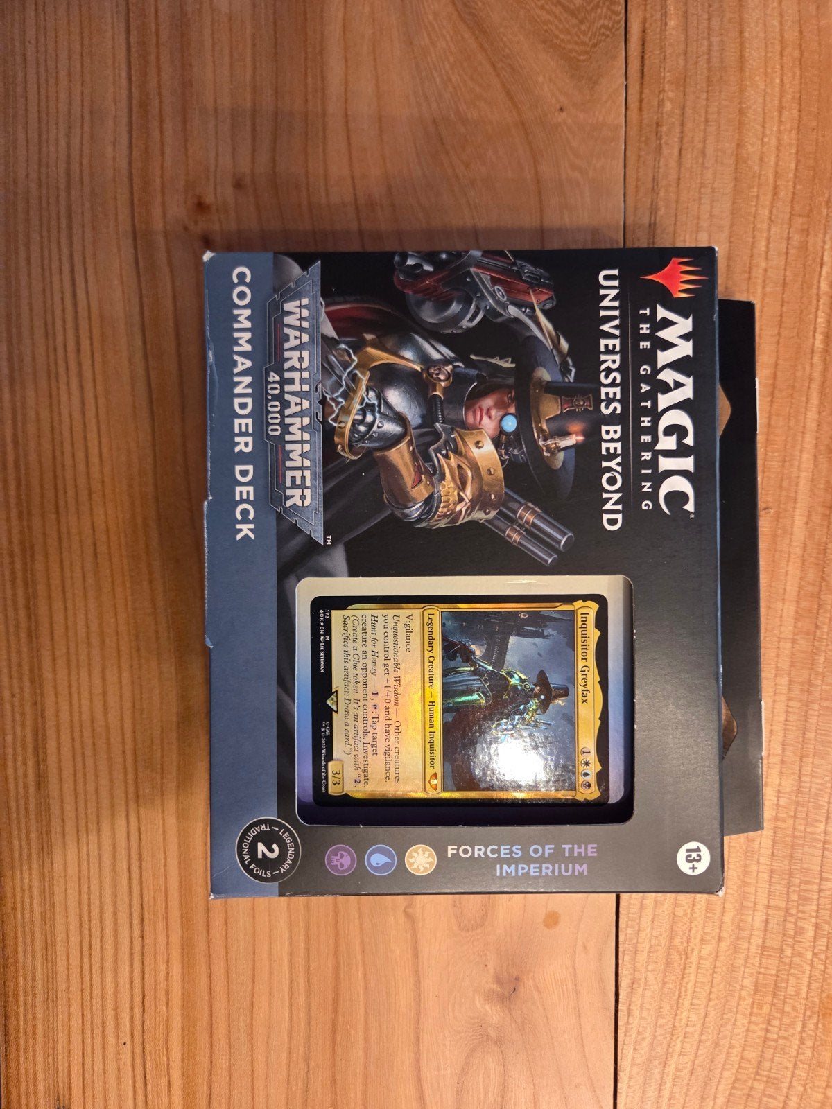 mtg Warhammer 40k Forces of the Imperium (sealed), Ophalen of Verzenden, Nieuw, Speeldeck